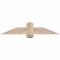 Ekena Millwork Eugene Smooth Timber Gable Bracket, Douglas Fir, 48"W x 10"H x 3 1/2"D x 5 1/2"F, 5/12 Pitch GBW048X10X0406EUG00SDF - alternate 1